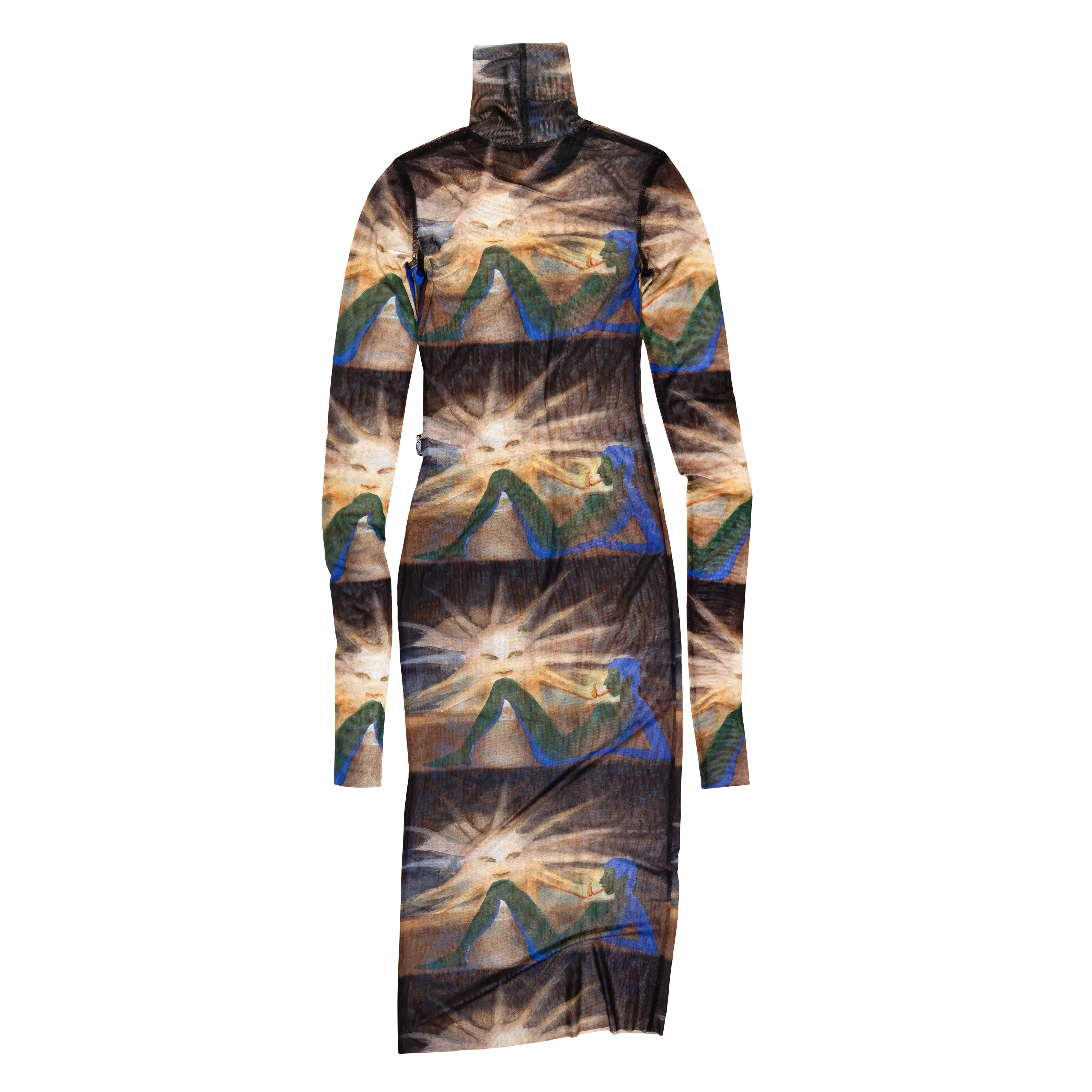 DS x Waliszewska Sunsmoke Mesh Dress