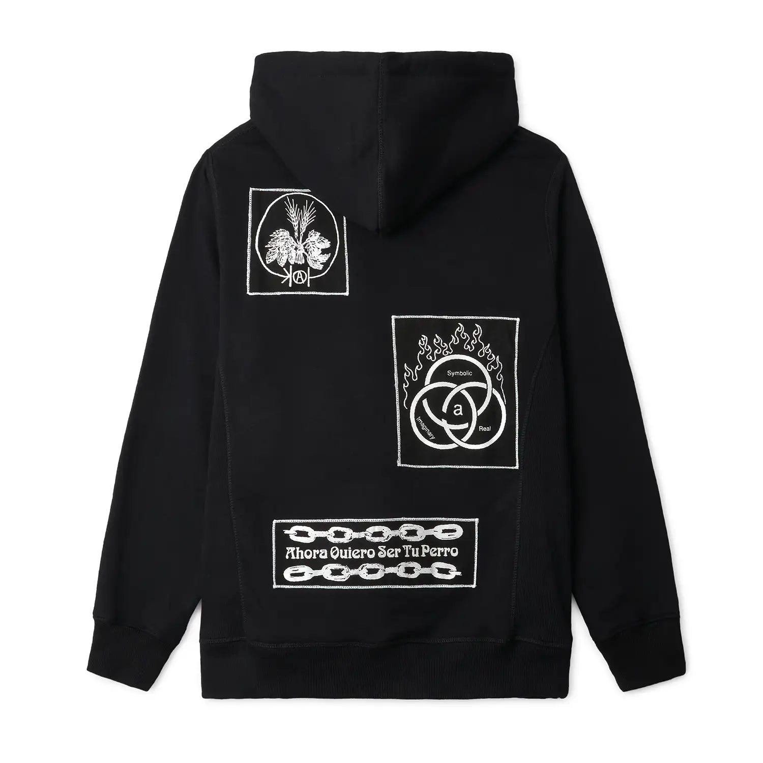 ZEROWORK Hoodie with Patches
