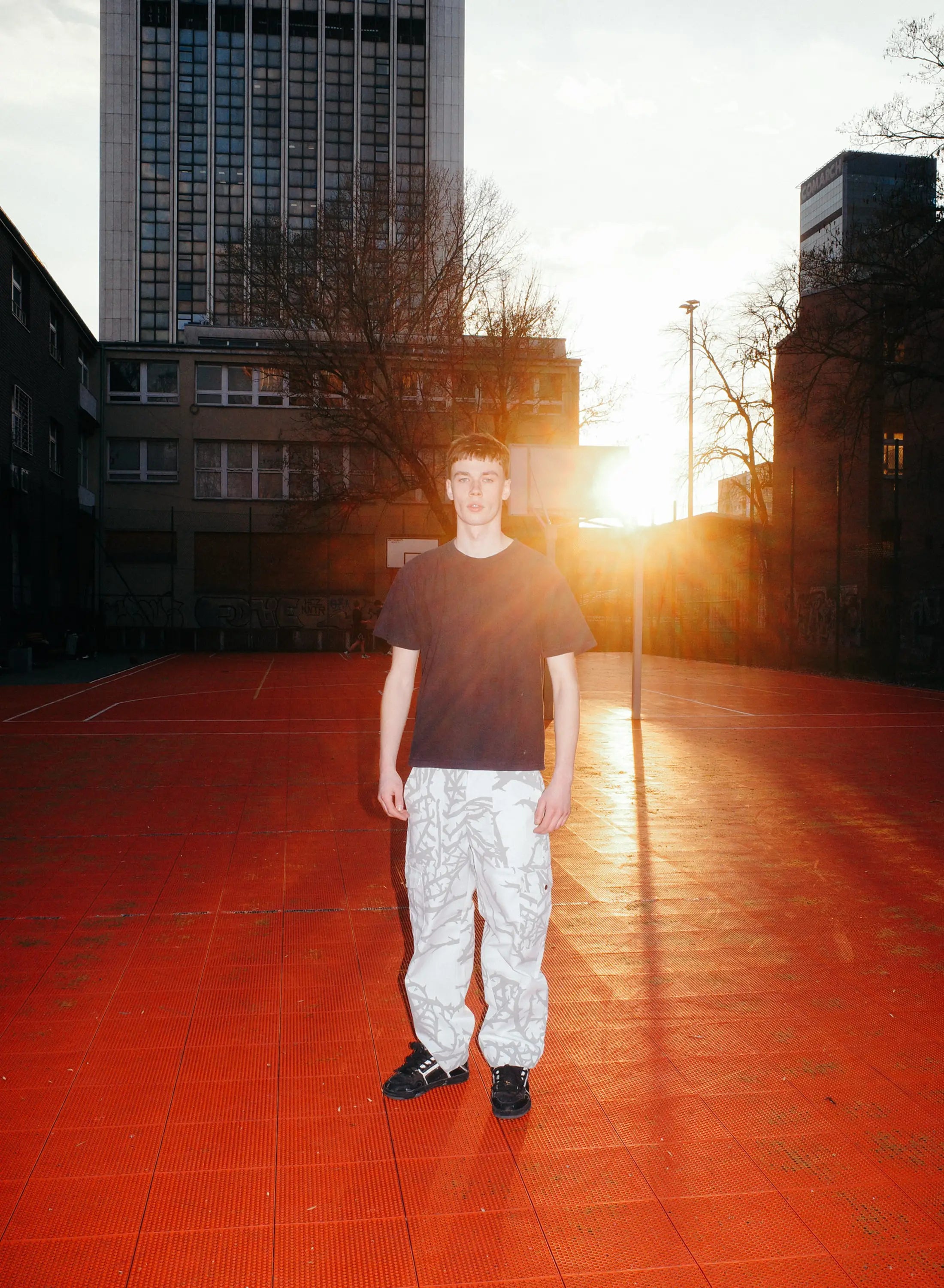DS x Waliszewska Cargo Pants White