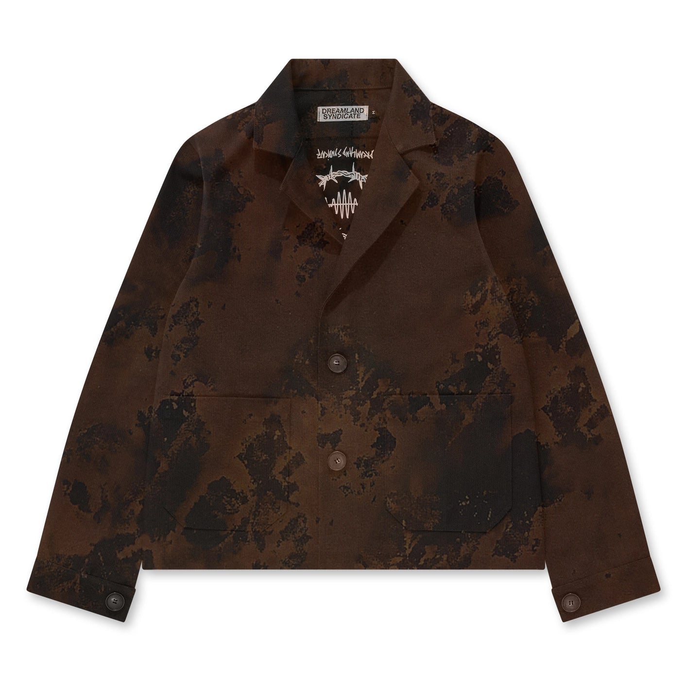 Bleached Workingman Cropped Jacket