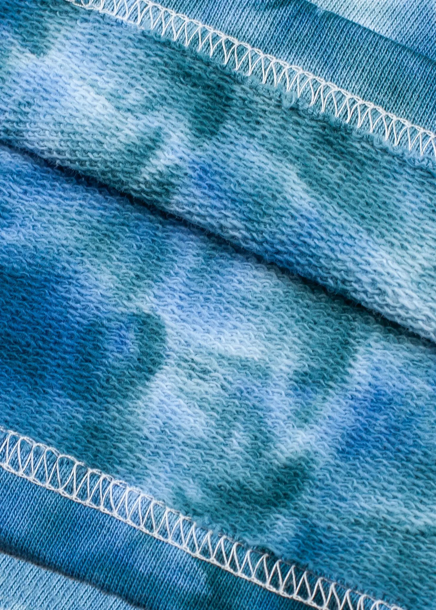 Tie-dye Cropped Hoodie Earth