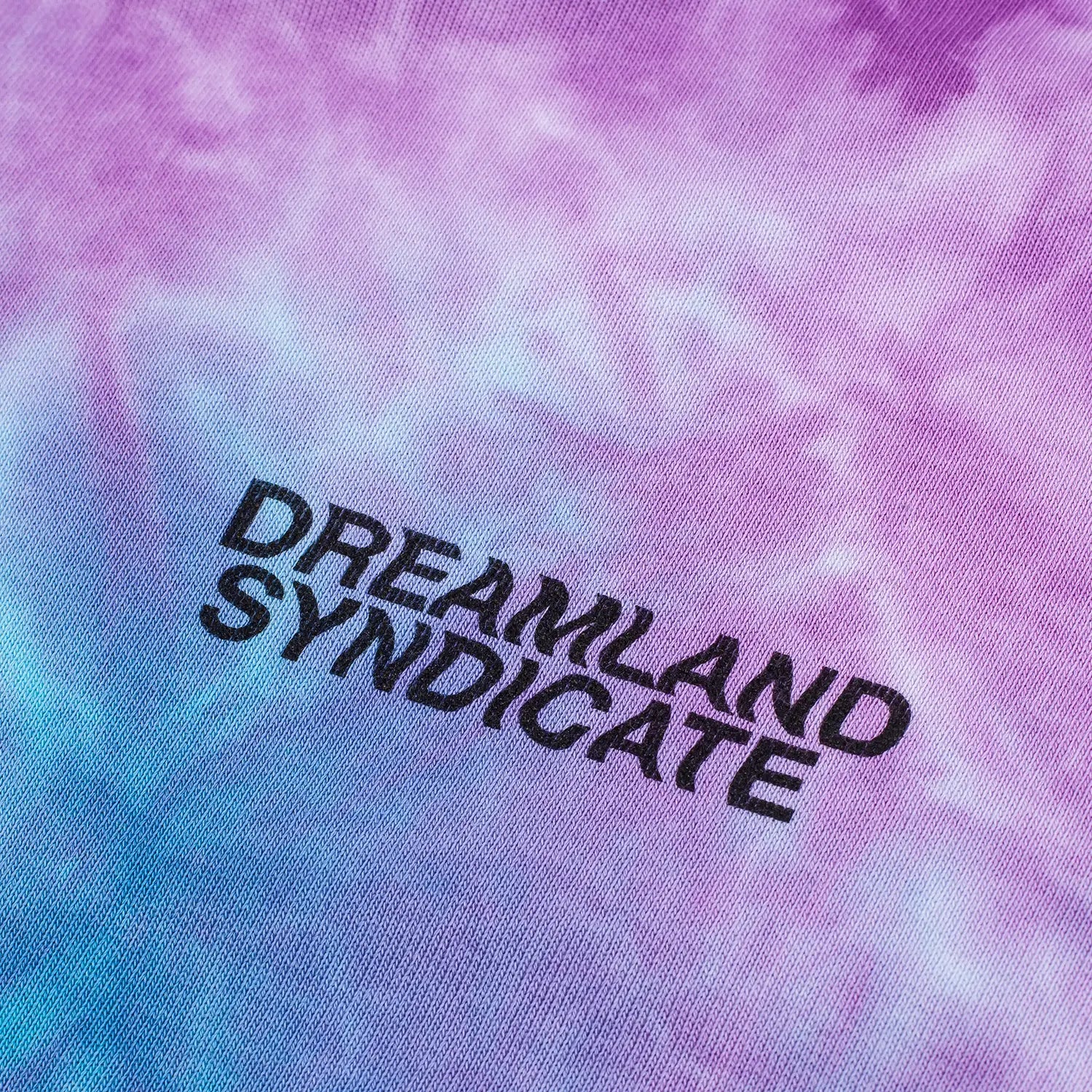 Tie-dye Cropped Hoodie Bubblegum