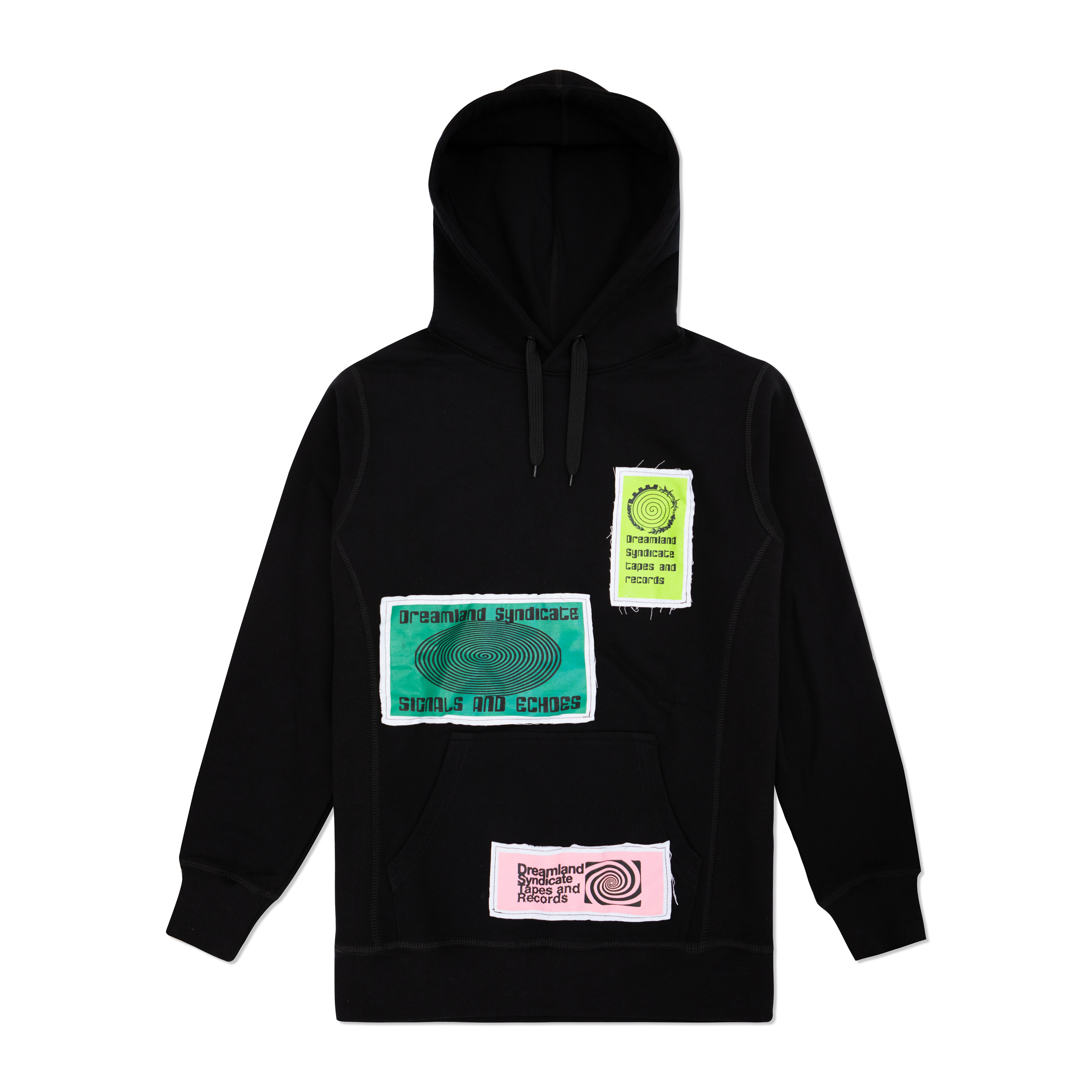 Signals/Echoes Hoodie with Patches - Dreamland Syndicate