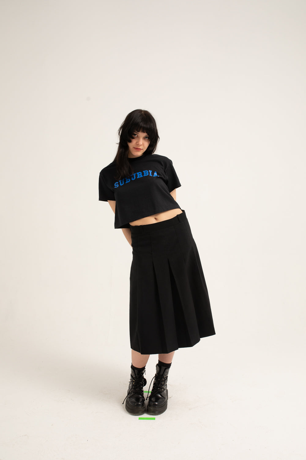 Suburbia Cropped T-shirt - Dreamland Syndicate