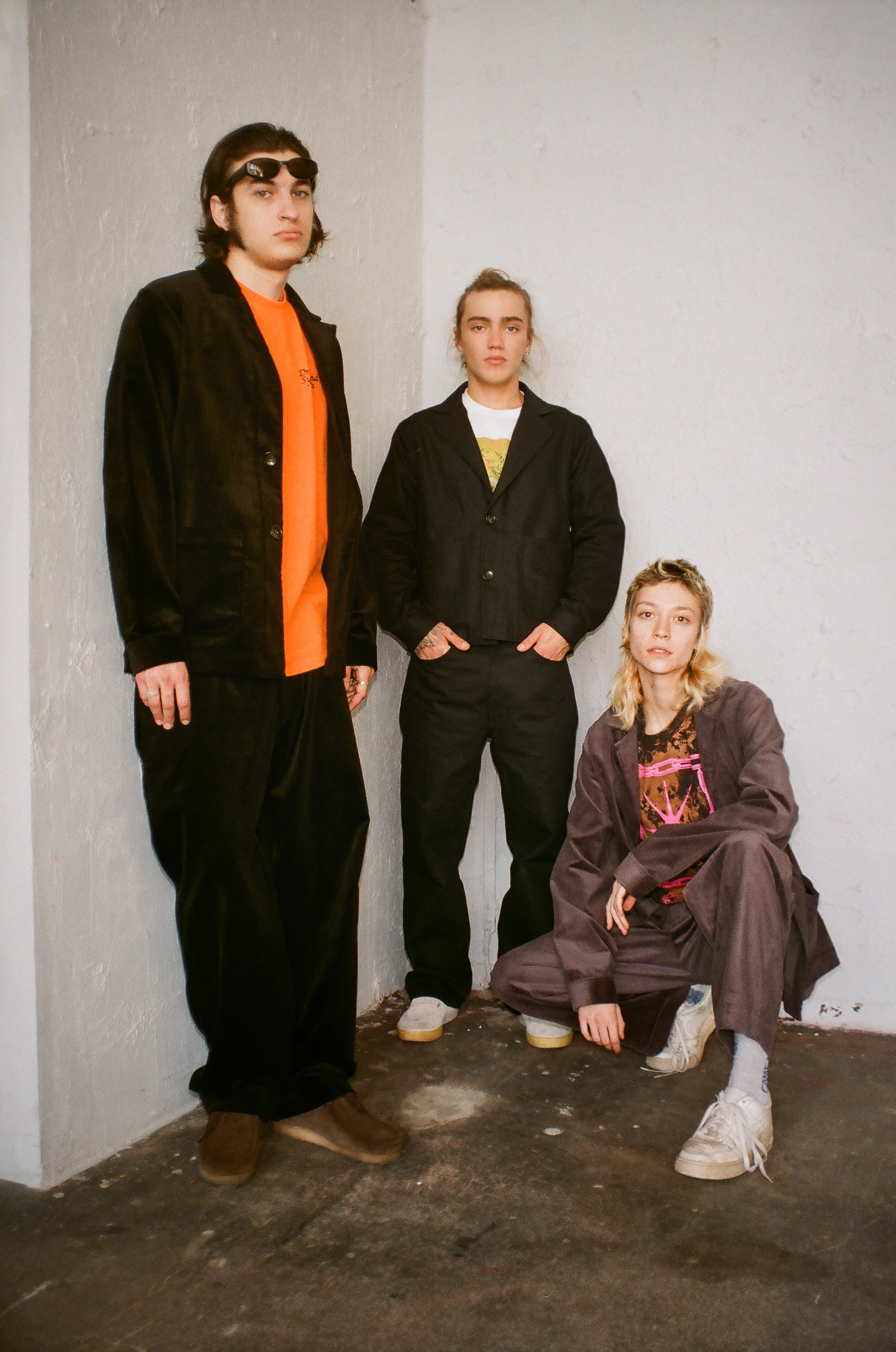 Baggy Pants wit Pleats Corduroy - Dreamland Syndicate