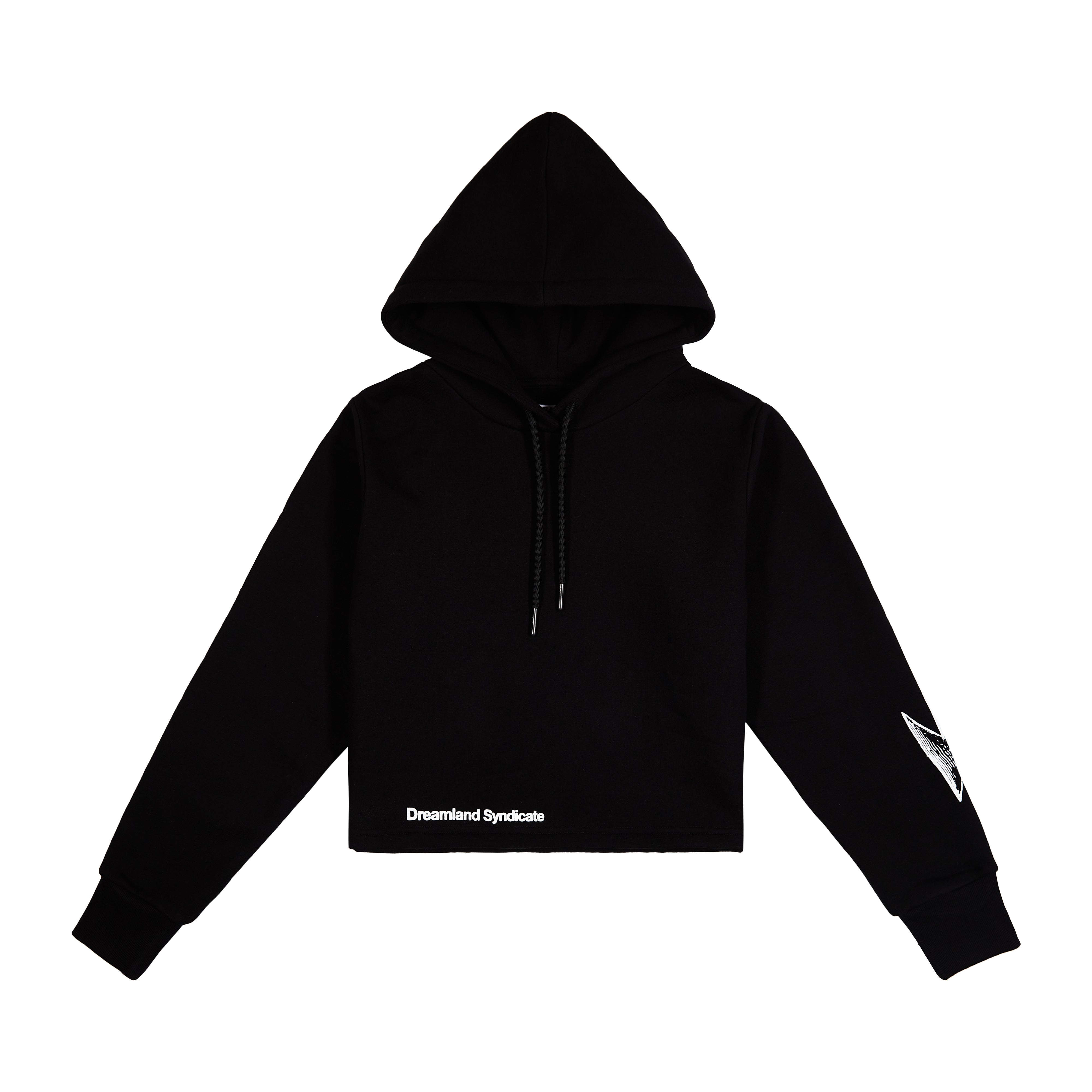 Skull Cropped Hoodie - Dreamland Syndicate