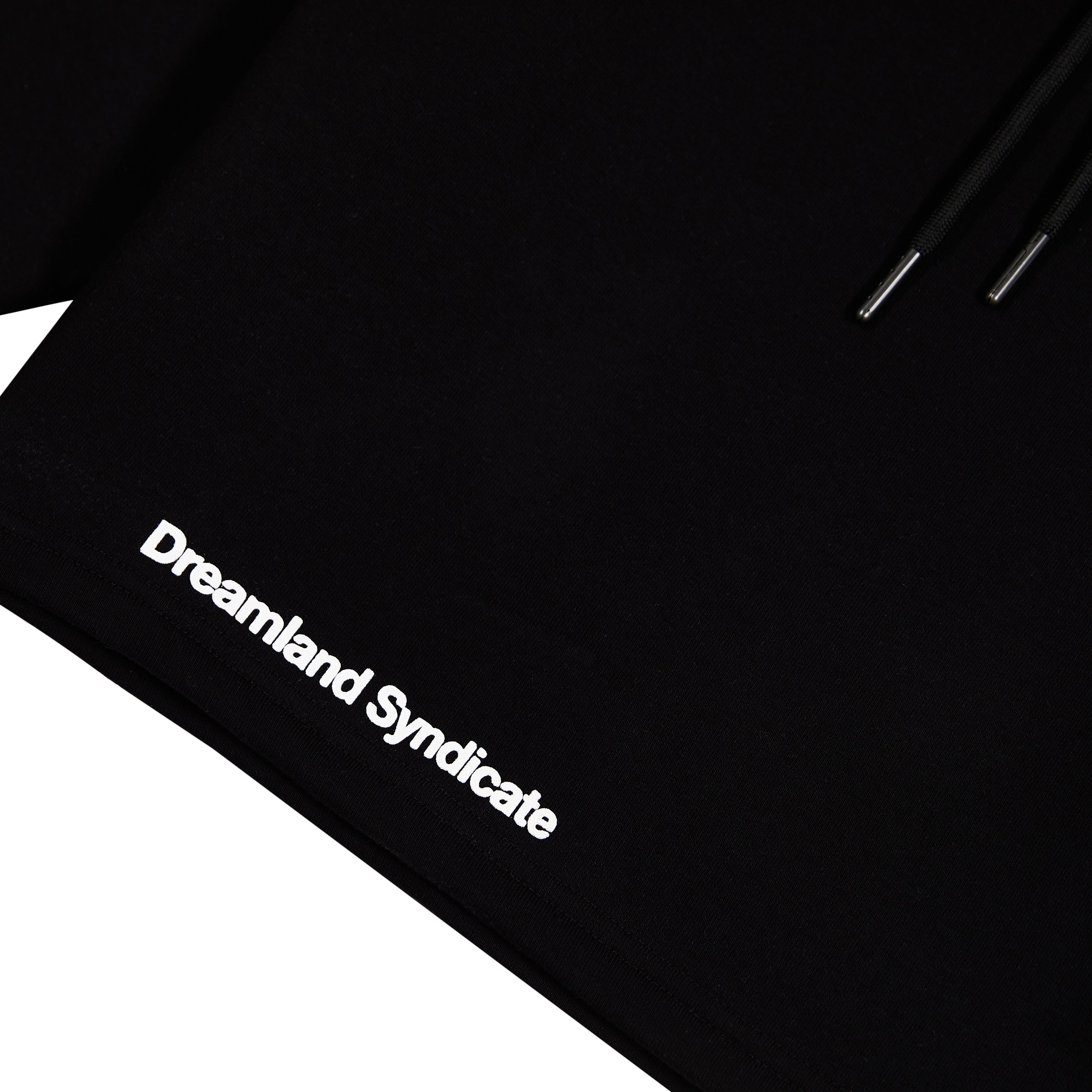 Skull Cropped Hoodie - Dreamland Syndicate