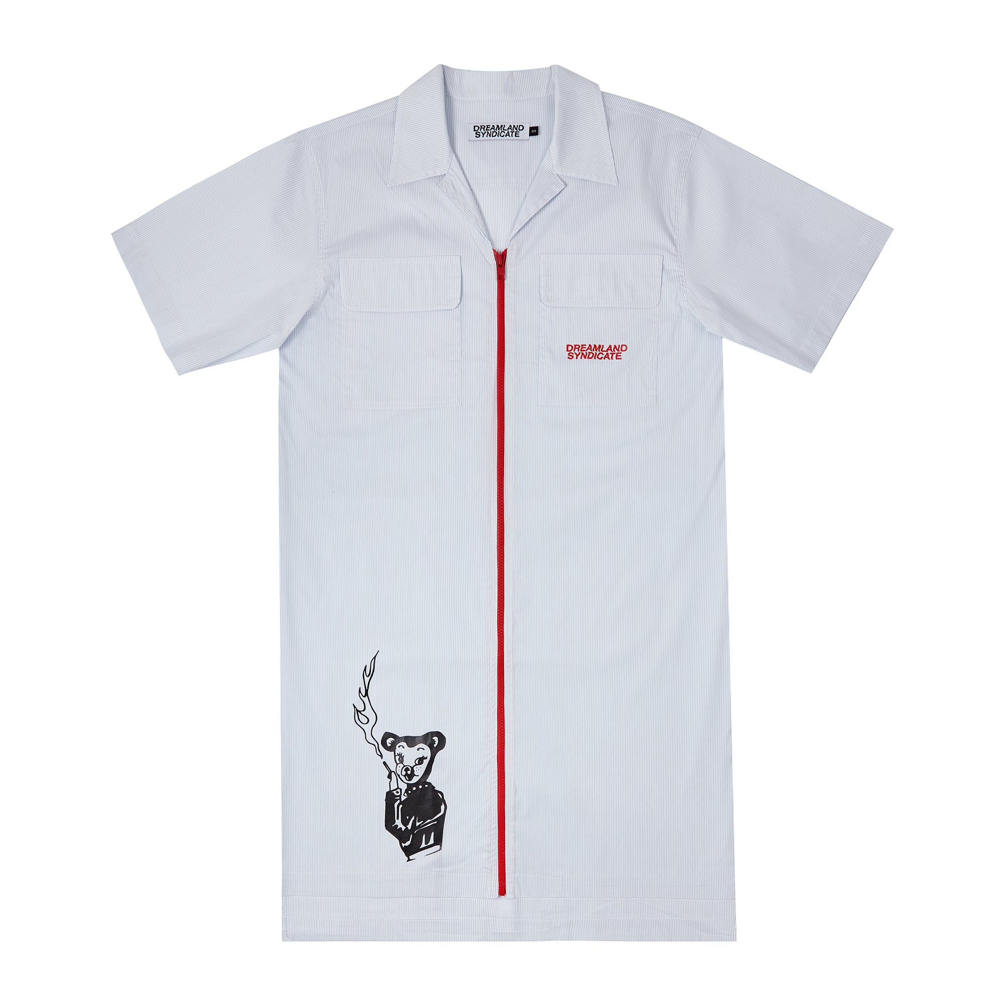 Smoking Bear Shirt/Dress - Dreamland Syndicate