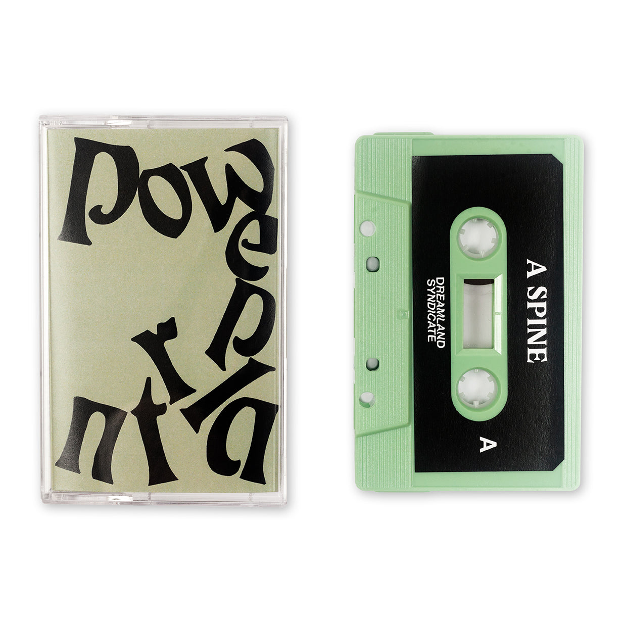 Powerplant - A Spine / Evidence Cassette Tape - Dreamland Syndicate