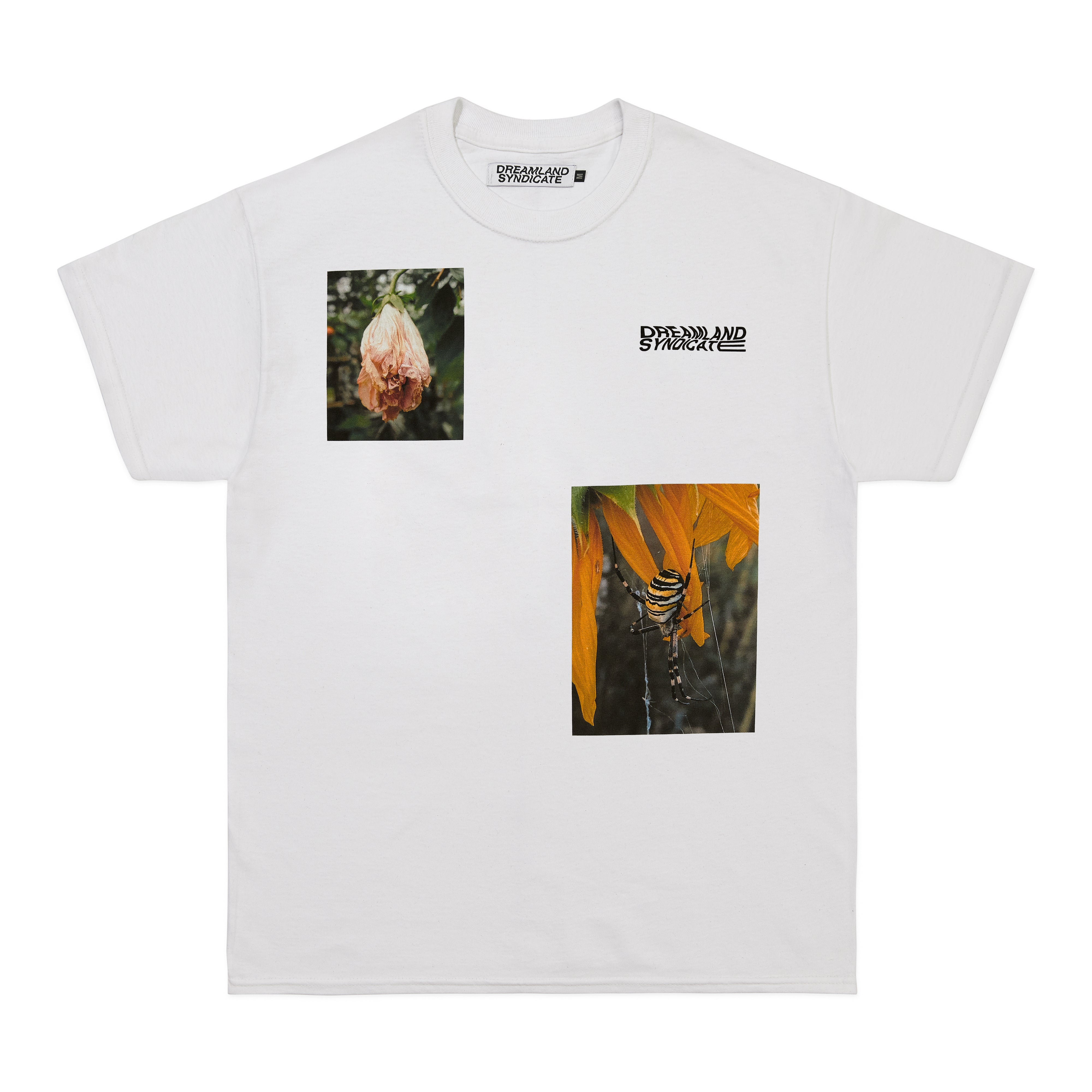 Spider T-shirt White - Dreamland Syndicate