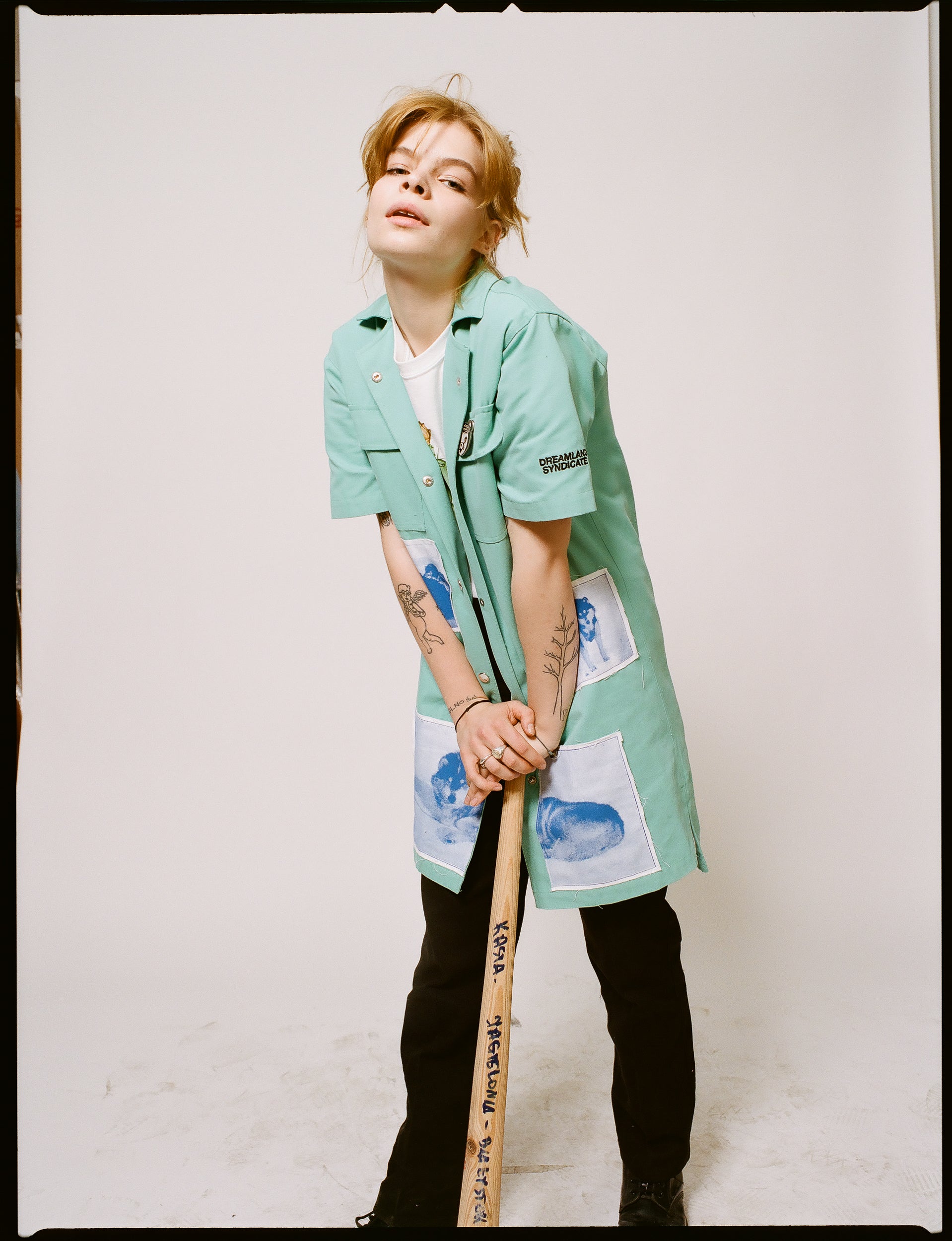 Dogworks Mint Shirt/Dress - Dreamland Syndicate