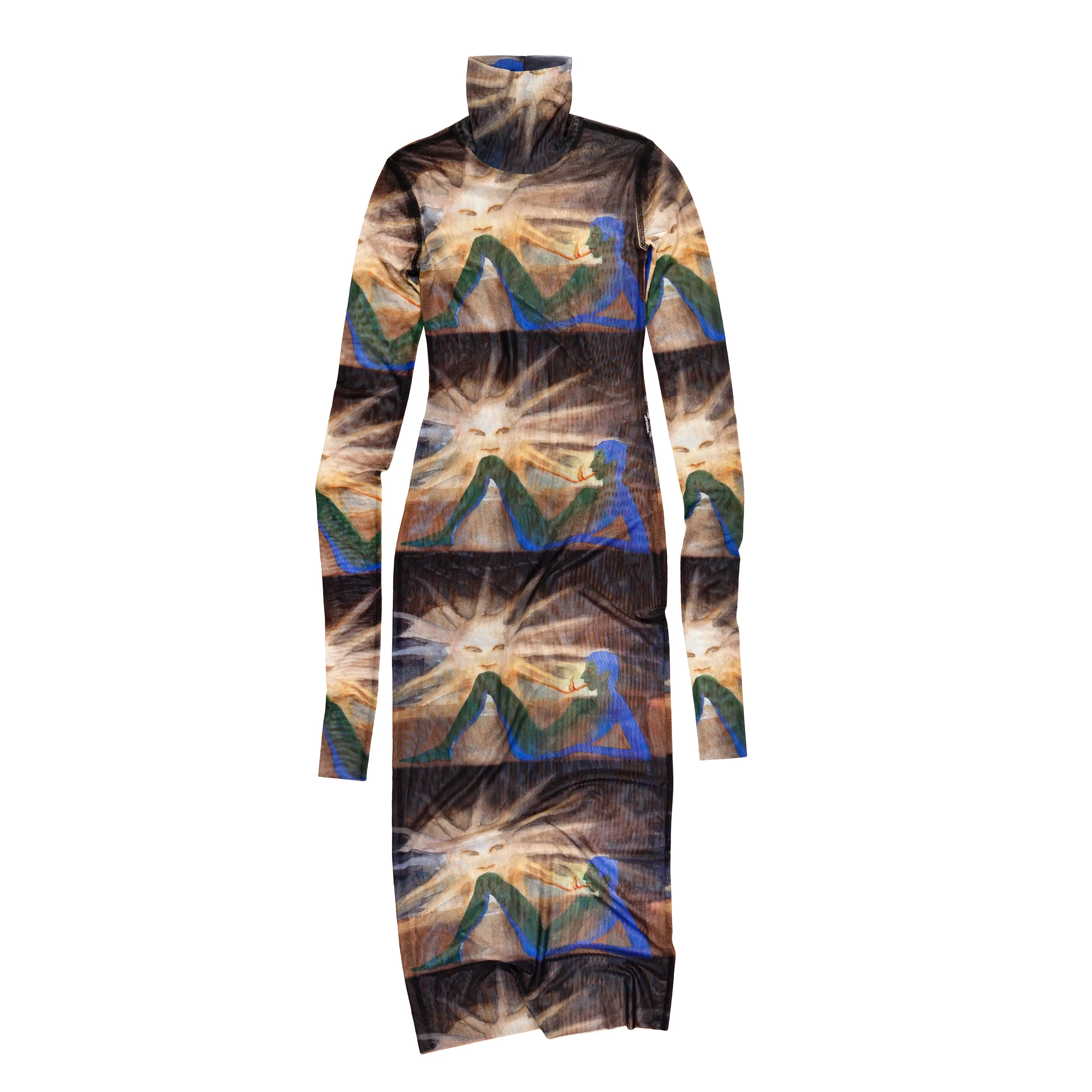 DS x Waliszewska Sunsmoke Mesh Dress