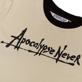 APOCALYPSE NEVER Ringer T-shirt