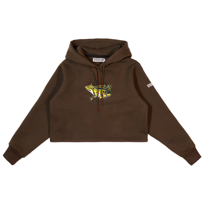 Froggy Cropped Hoodie - Dreamland Syndicate