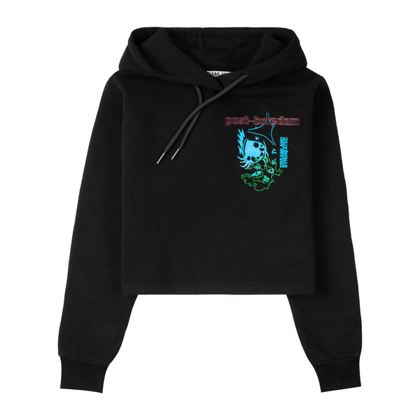 Reflection Cropped Hoodie - Dreamland Syndicate
