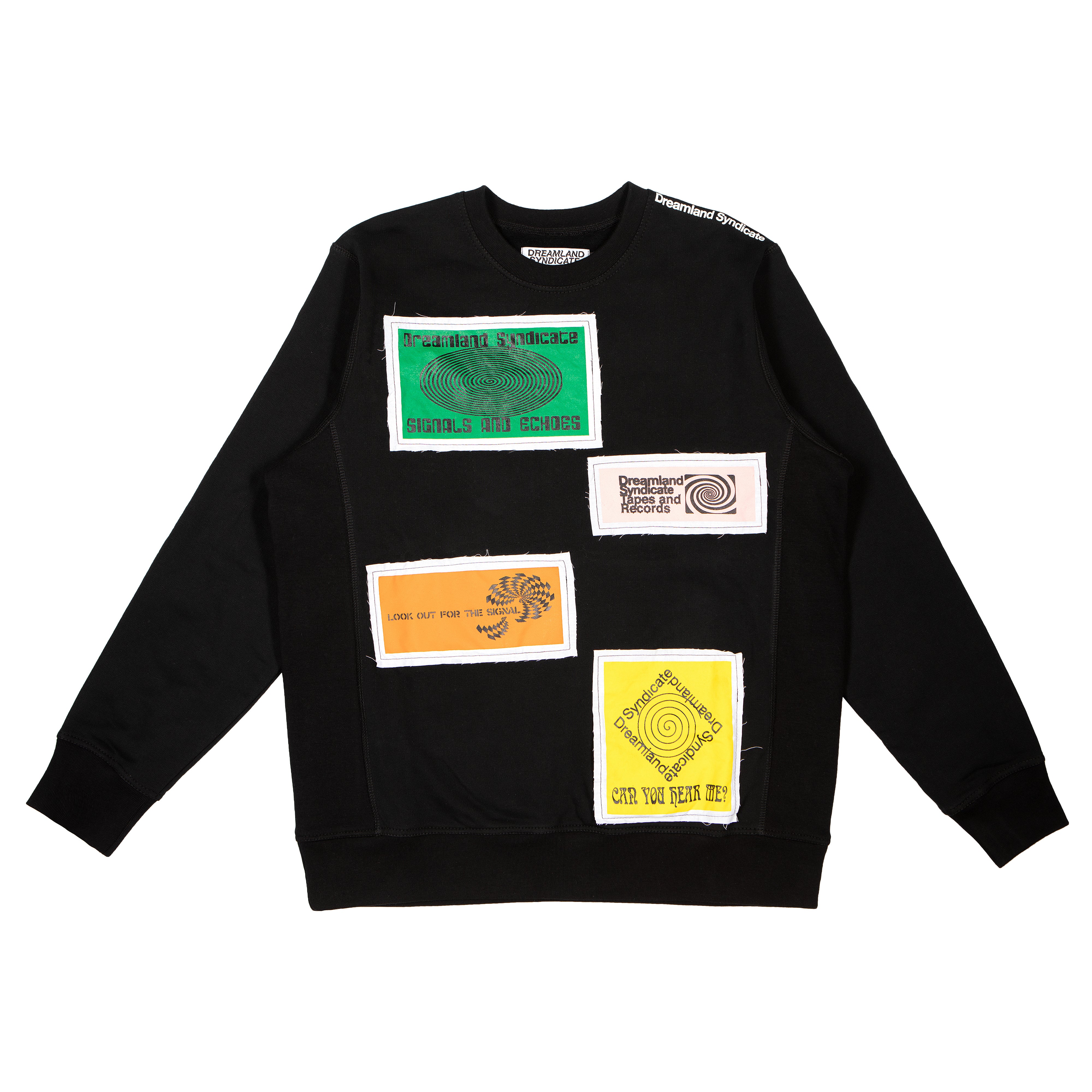 Signals/Echoes Crewneck with patches - Dreamland Syndicate