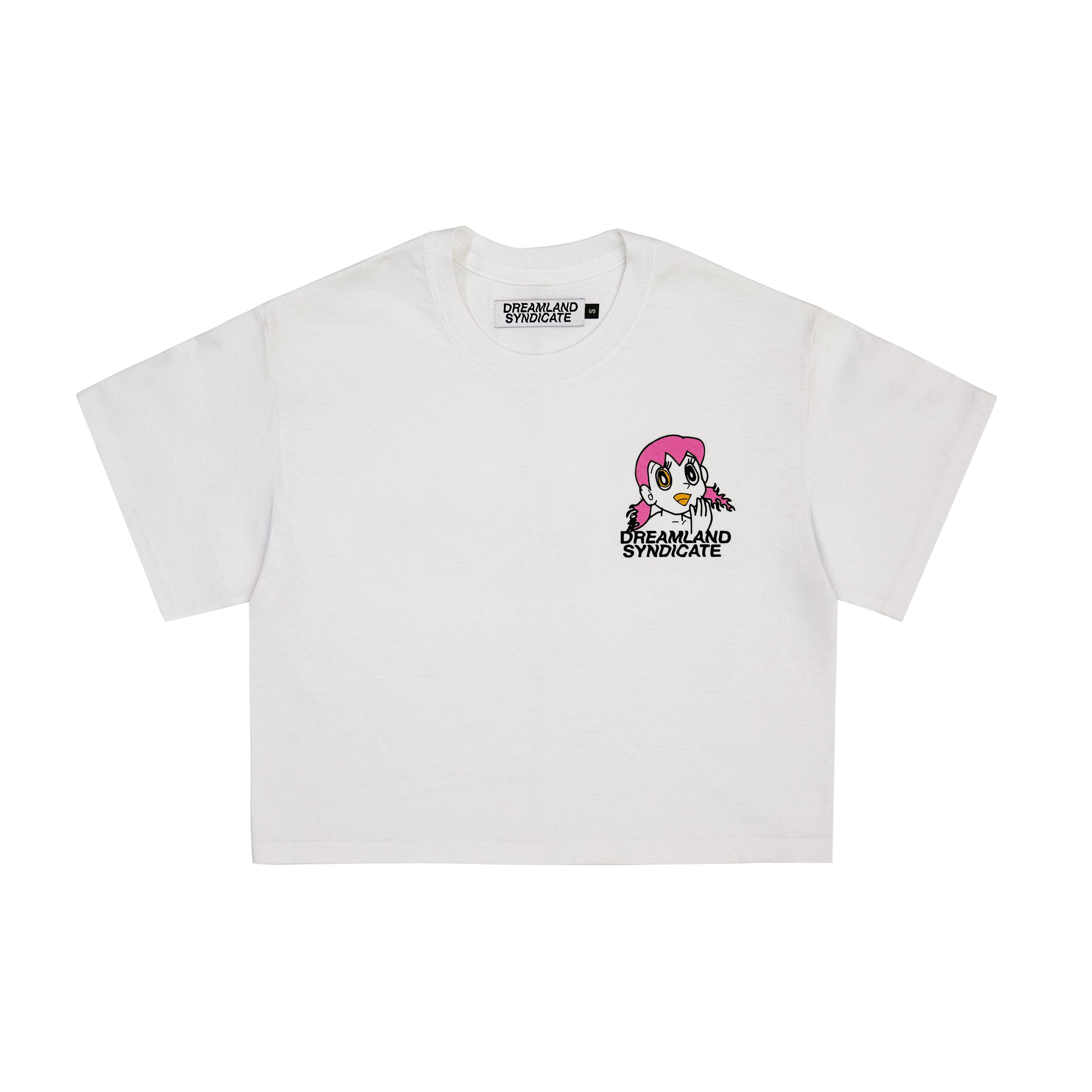 Mini Manga Cropped T-shirt - Dreamland Syndicate