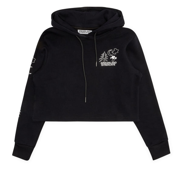 Forest Cropped Hoodie - Dreamland Syndicate