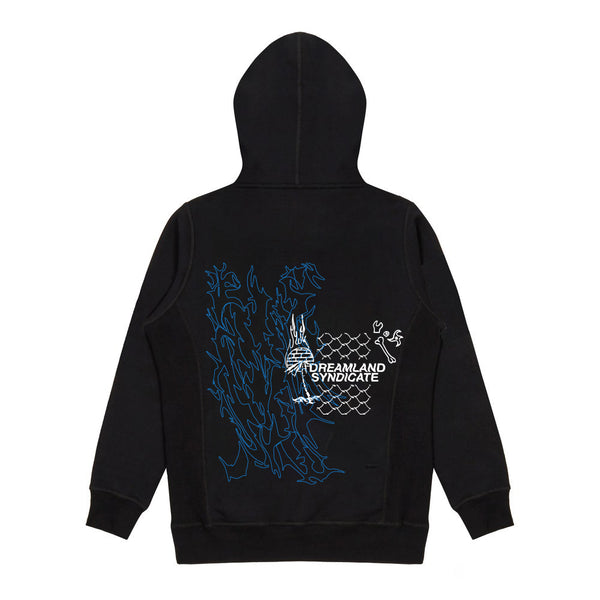 Twenties Hoodie Black - Dreamland Syndicate