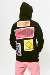 Signals/Echoes Hoodie with Patches - Dreamland Syndicate